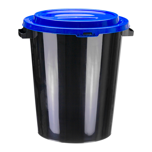 Бак для мусора 40л, синий, 1/1