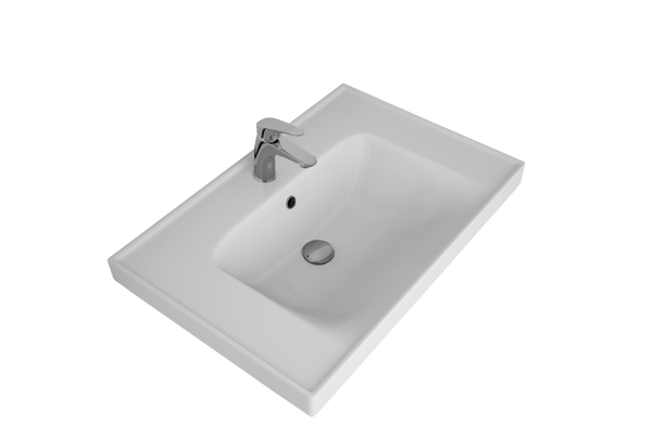 Раковина накладная, Грэйс- 70, белая, DREJA