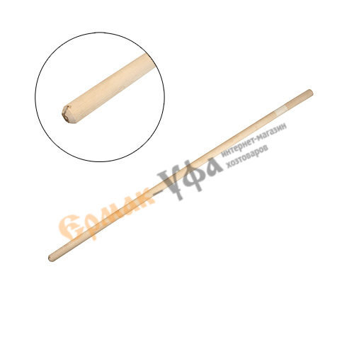 Черенок для граблей и лопат 30 мм 1,2 м, в/с, 10/10