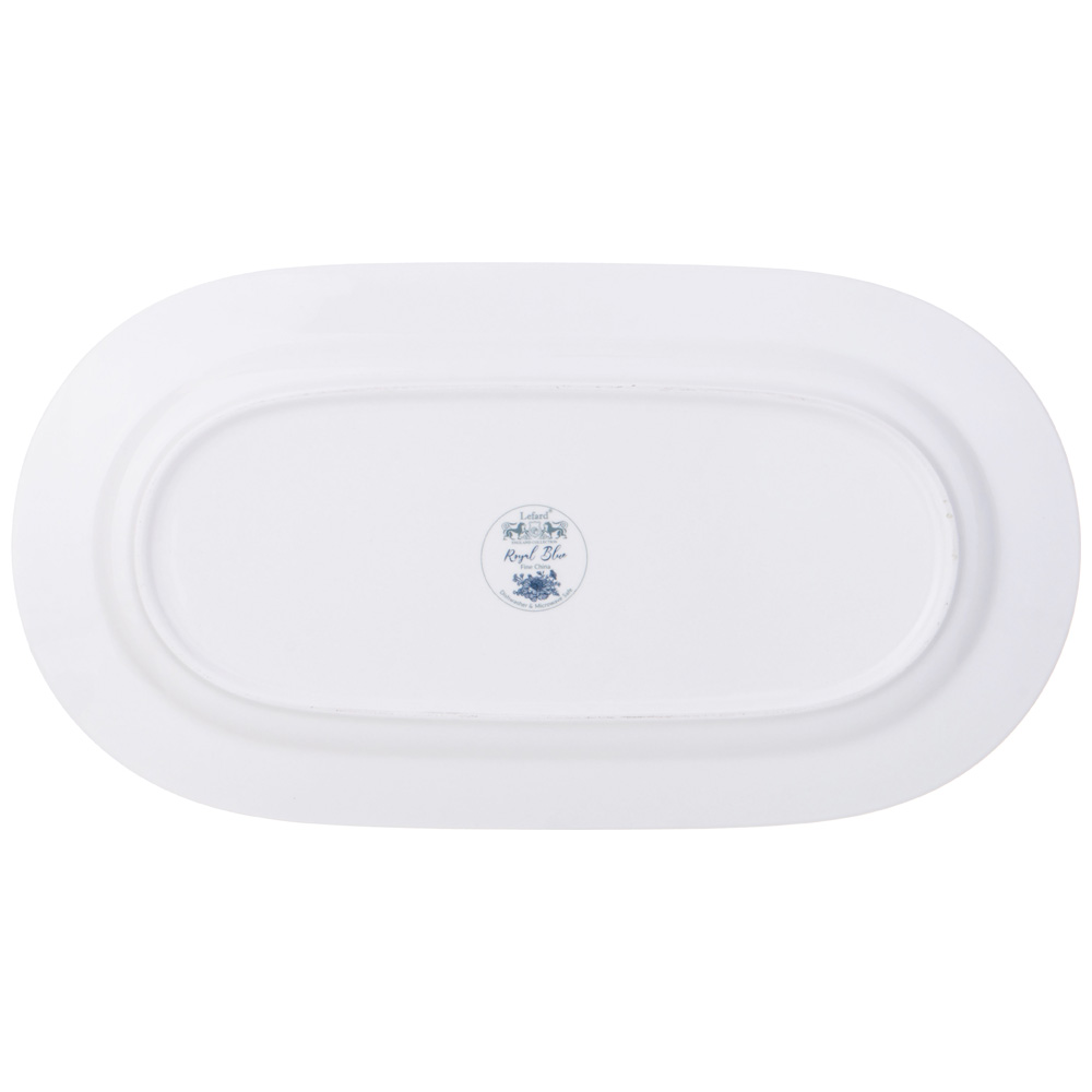 БЛЮДО ОВАЛЬНОЕ LEFARD "ROYAL BLUE" 35,5*19*2,5 СМ (КОР=12ШТ.)
