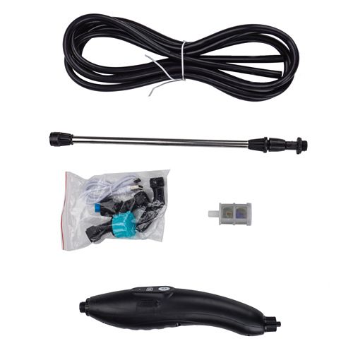 Опрыскиватель аккумуляторный с зарядкой от USB три насадки, садовый, шланг 3м.