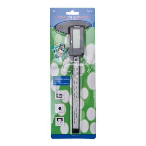 Штангенциркуль 150мм электронный, пластиковый, 1/20/100