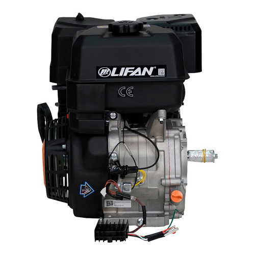Двигатель LIFAN KP500 11A, 22 л.с, ручной стартер, вал 25 мм, катушка 11А