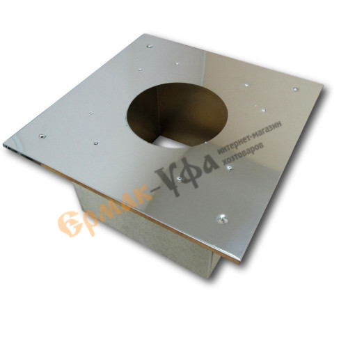 Потолочно-проходной узел модульный ОгнеСТОП 500*500*Н250 d-115мм, 1/1