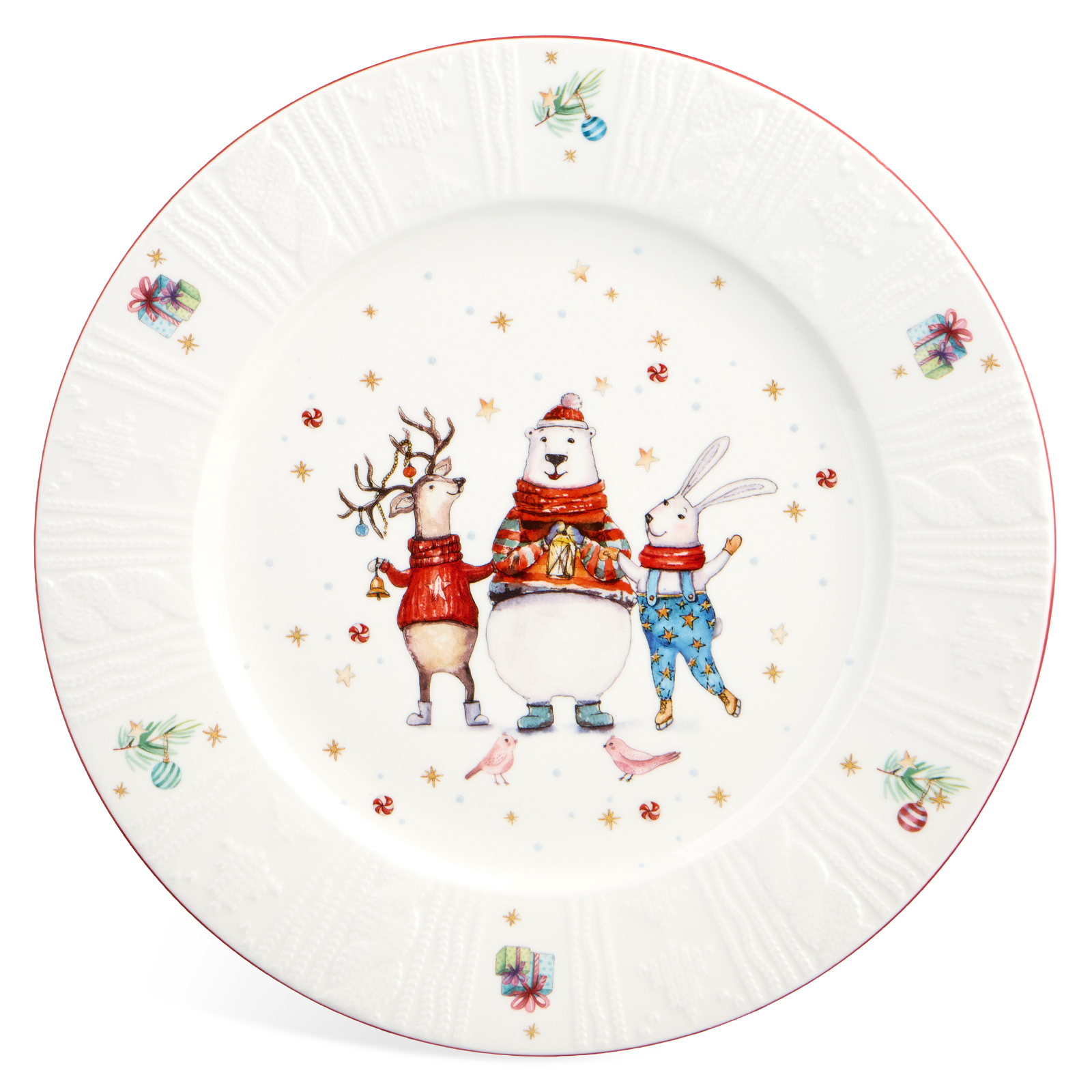 НАБОР ТАРЕЛОК ОБЕДЕННЫХ LEFARD, WINTER STORY, 2 ШТ. 26, 5 СМ, КОР=12НАБ.