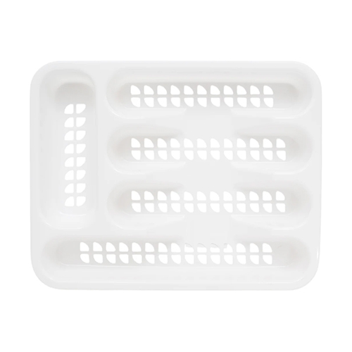 Лоток-вкладыш для столовых приборов IDEA М 1142, сетчатый, белый