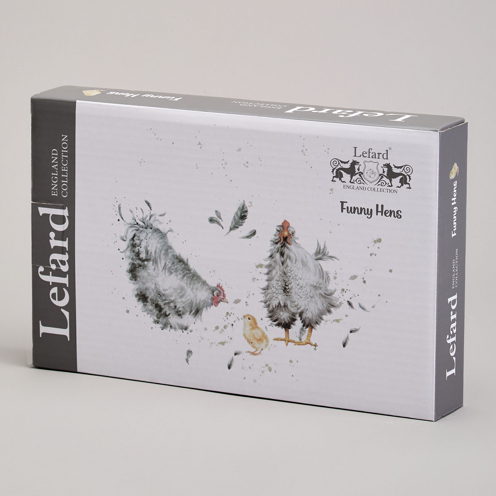 БЛЮДО LEFARD, FUNNY HENS, 23, 5*14*2, 5 СМ, КОР=36ШТ.