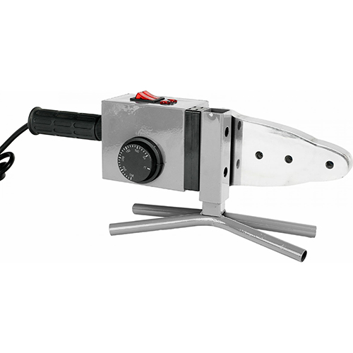 ППРС Сварочное оборудование для пластиковых труб ПОБЕДА ПТ-2435, 2435Вт, 2 мощных нагревательных элемента, 6 насадок, металлический кейс, 1/3