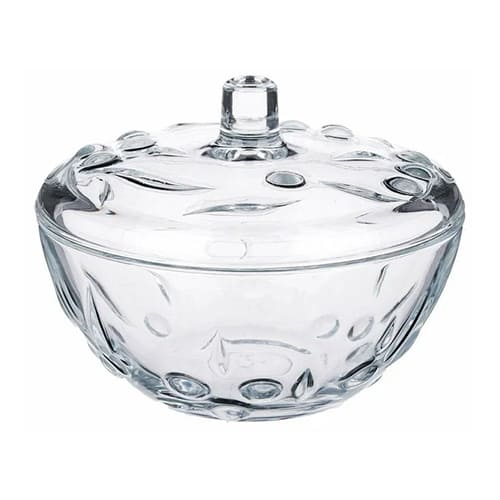 Сахарница 500мл с крышкой ПЕРЛА 1шт/уп Pasabahce, 97236B, 1/12