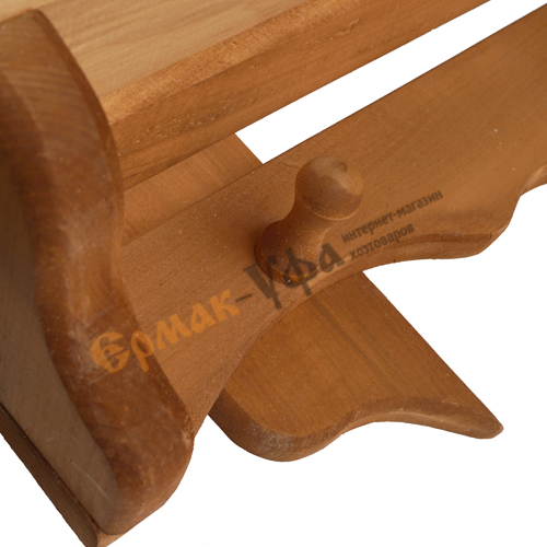 Полка Фиалка цвет Банный Мастер, 1/1