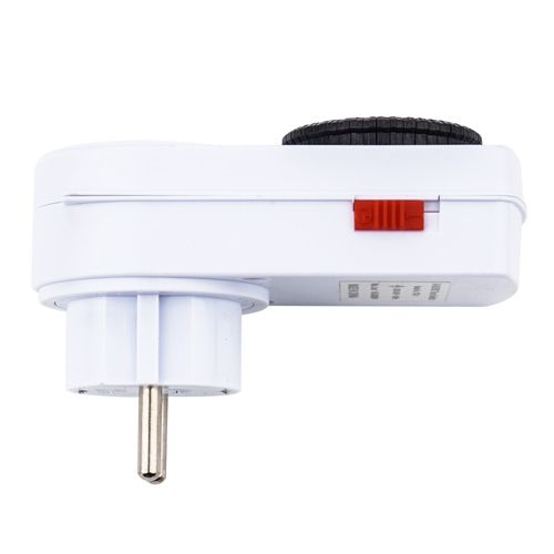 Розетка с таймером TEG-1 16A 3500W механическая, 24 программы, 12/96