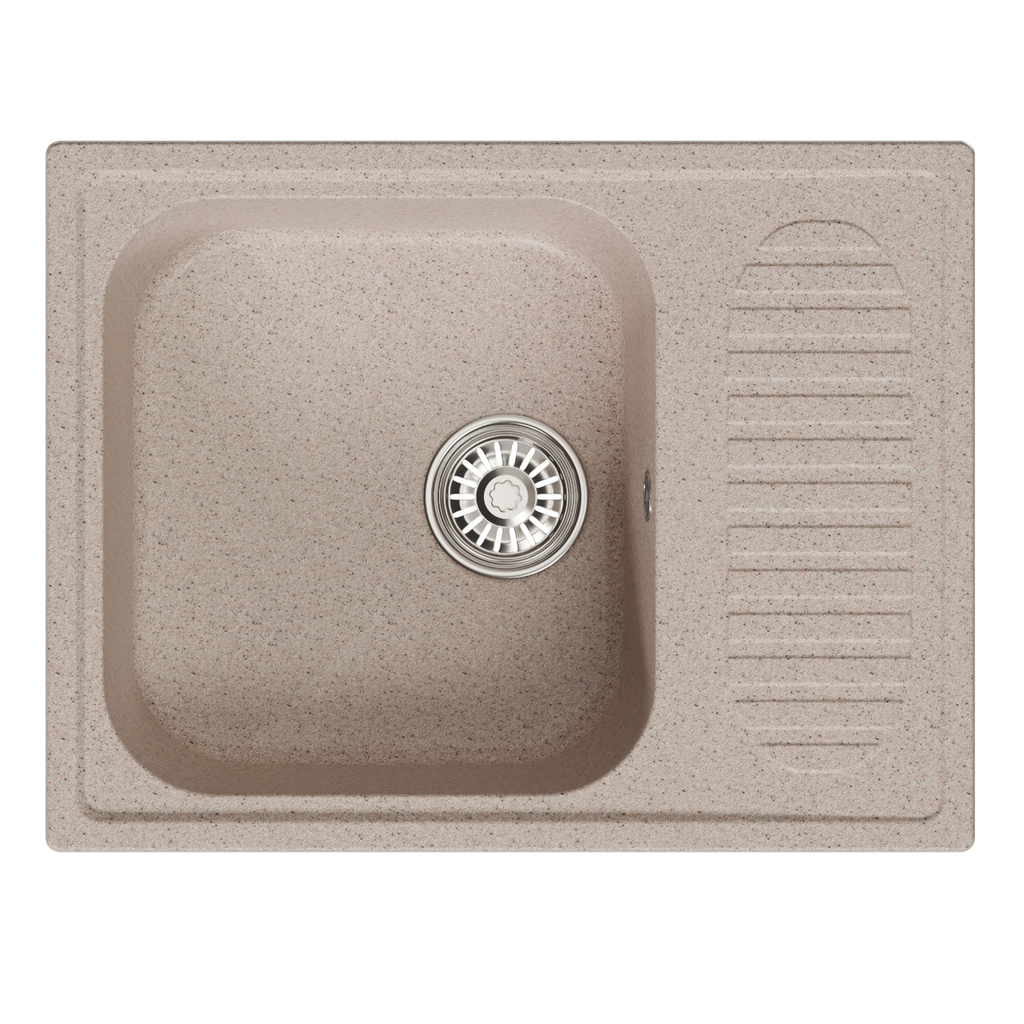 Мойка ML-GM18 с крылом, песочная, 302, 640*490*190мм NEW