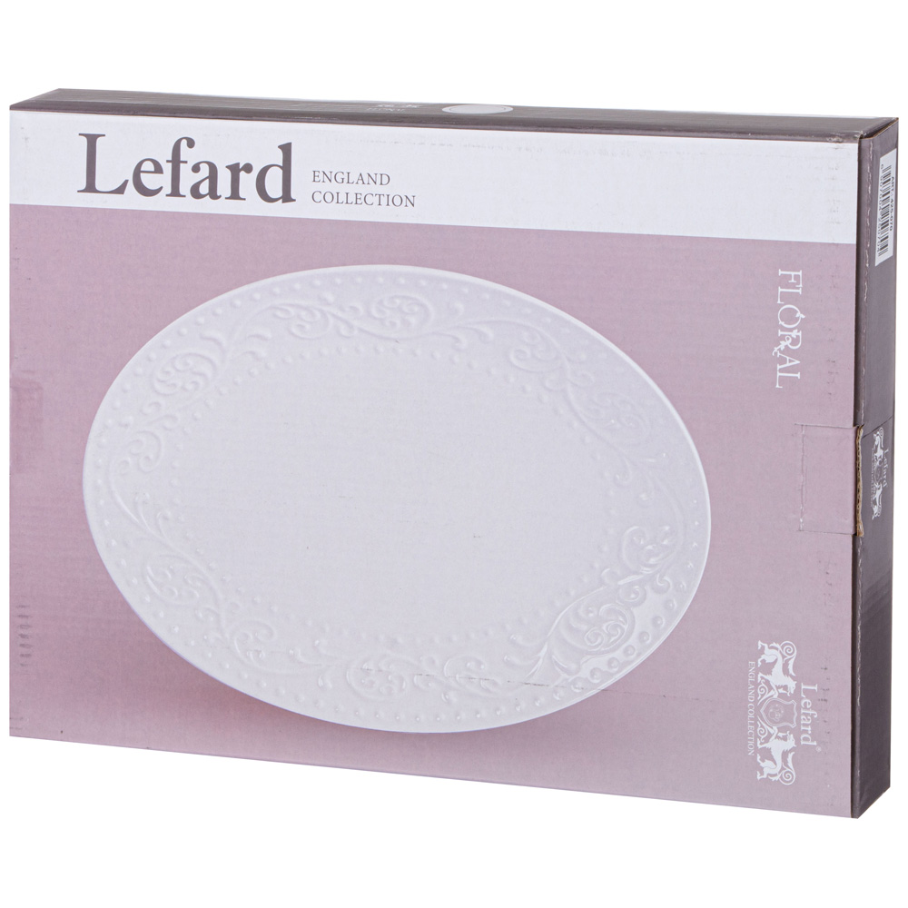 БЛЮДО ОВАЛЬНОЕ LEFARD, FLORAL, 35*25, 5*3 СМ, КОР=12ШТ.
