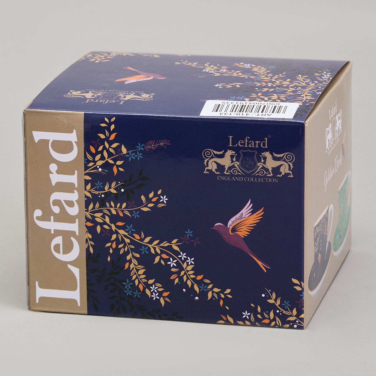 КОФЕЙНЫЙ НАБОР LEFARD, GOLDEN BIRDS, НА 2 ПЕР. 4 ПР. 120 МЛ, КОР=12НАБ.