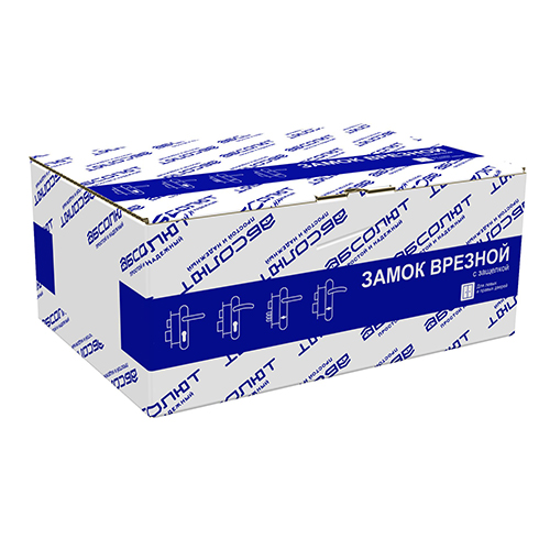 Замок врезной АБС ЗВ7, медь