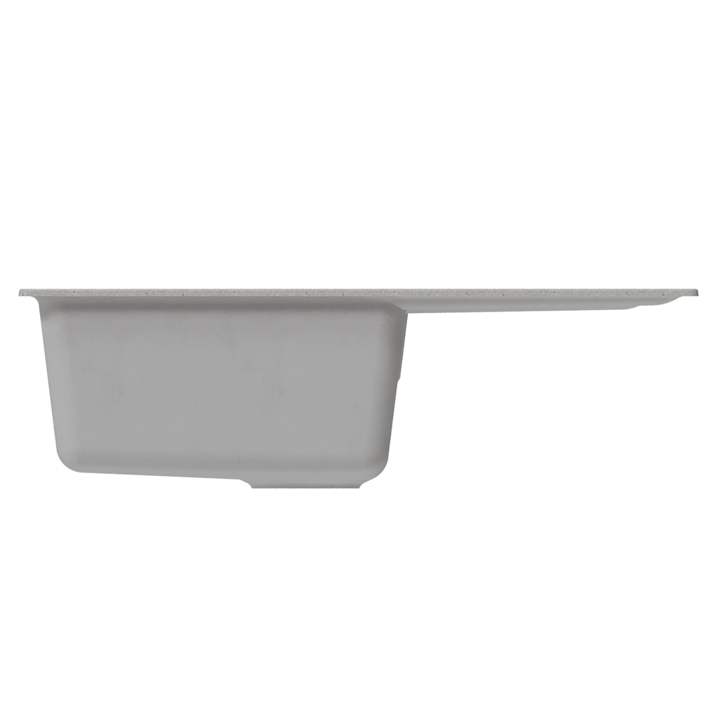 Мойка ML-GM19 с крылом, серая, 310, 750*500*200мм NEW