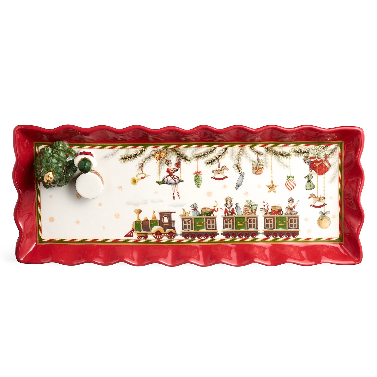 БЛЮДО СЕРВИРОВОЧНОЕ 36,5Х14,8Х8,5 СМ