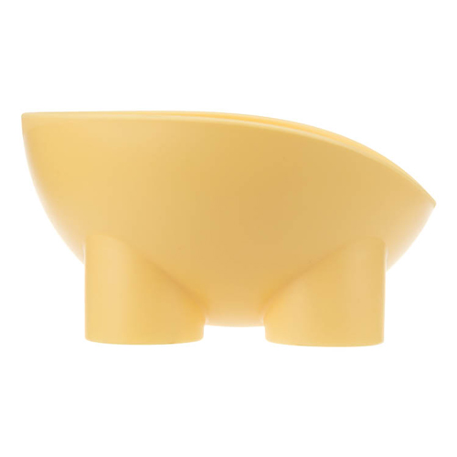 Миска для животных 0.3 л IDEA СЛОН М 1809, банановая