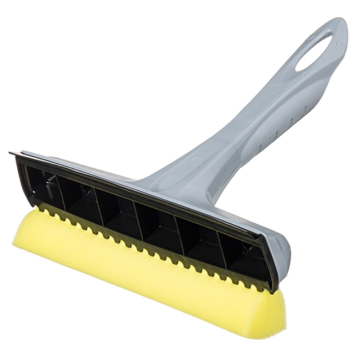 Окномойка Homver Etna 221239935/03, с черенком телескопическим 130 см, размер L, серая