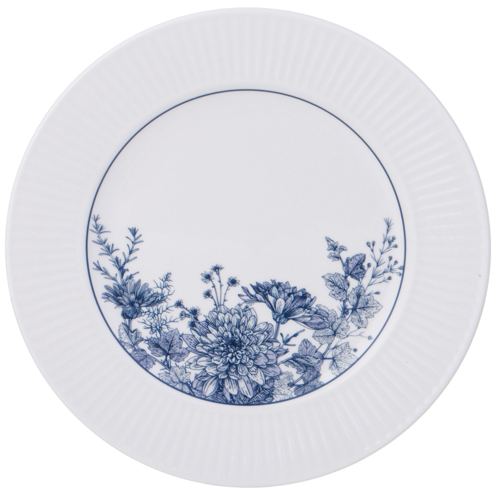 ТАРЕЛКА ЗАКУСОЧНАЯ LEFARD, ROYAL BLUE, 20*1, 8 СМ, МАЛ.УП.=4ШТ./КОР=24ШТ.