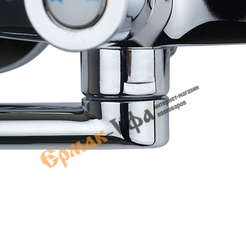 Смеситель для ванны DIKALAN D2201-2 шар, длинный излив, 1/12