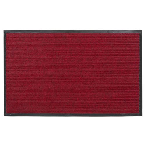 Коврик влаговпитывающий SUNSTEP Ребристый 40 x 60 см, бордовый