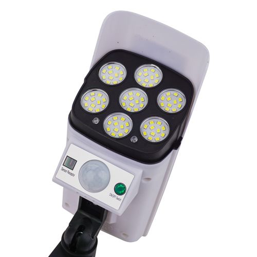 Светильник светодионый уличный, муляж камеры, с датчиком движения 2178T, 77 LED, с пультом, аккумулятор 800 мА·ч, 1/50