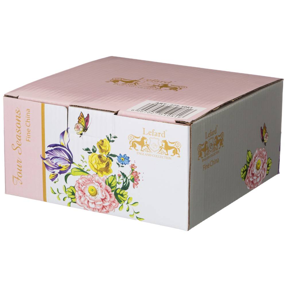 ЧАЙНАЯ ПАРА LEFARD, ВРЕМЕНА ГОДА, 200 МЛ РОЗОВАЯ, КОР=24НАБОР.