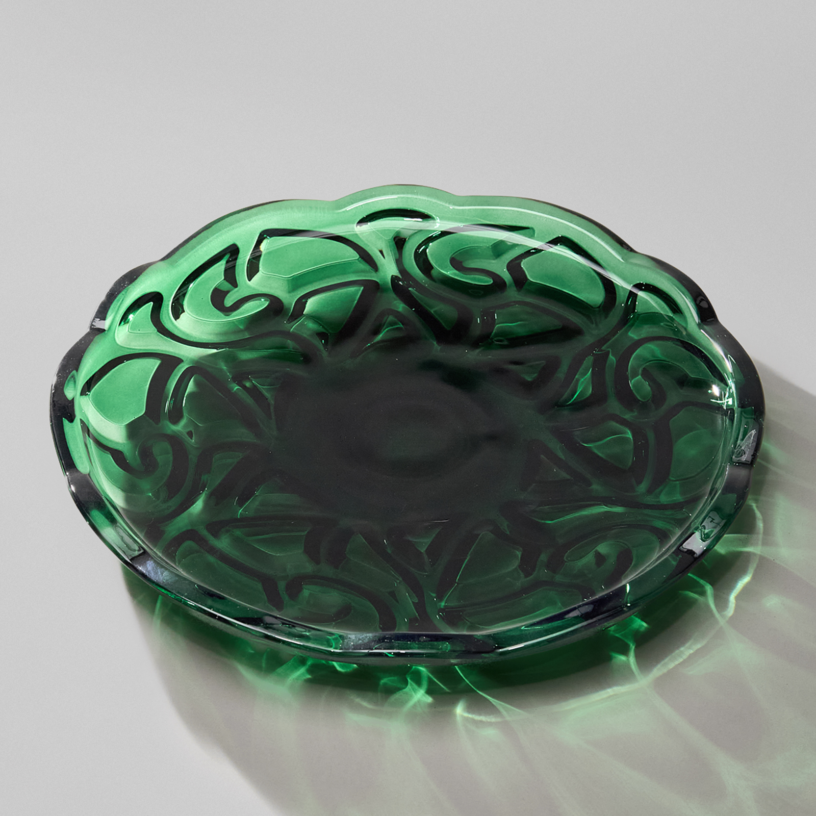 БЛЮДО СЕРВИРОВОЧНОЕ, ELEGIA, EMERALD 32Х4, 5 СМ