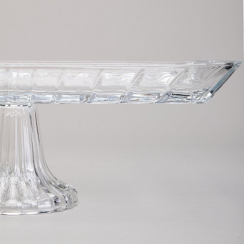 БЛЮДО НА НОЖКЕ, GLASS LEGEND, 33Х16Х12 СМ