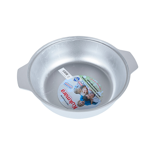 Кастрюля жаровня 3,0 л, с металлической крышкой ж30 KUKMARA, 1/5