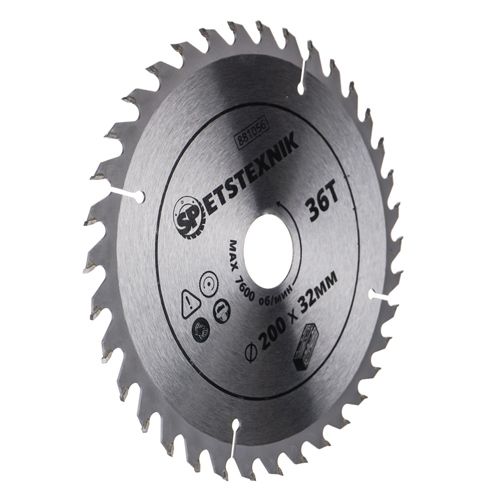 Диск пильный по дереву SPETSTEXNIK 200х32ммх36зуб+кольцо 30мм, 1/25/50