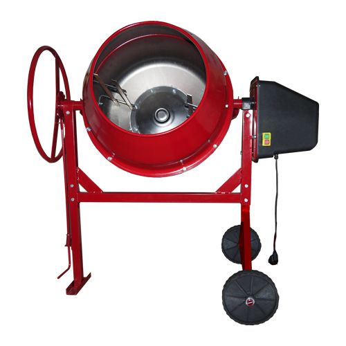 Бетоносмеситель ПРОФМАШ Б 120, полиамидный венец, рычаг