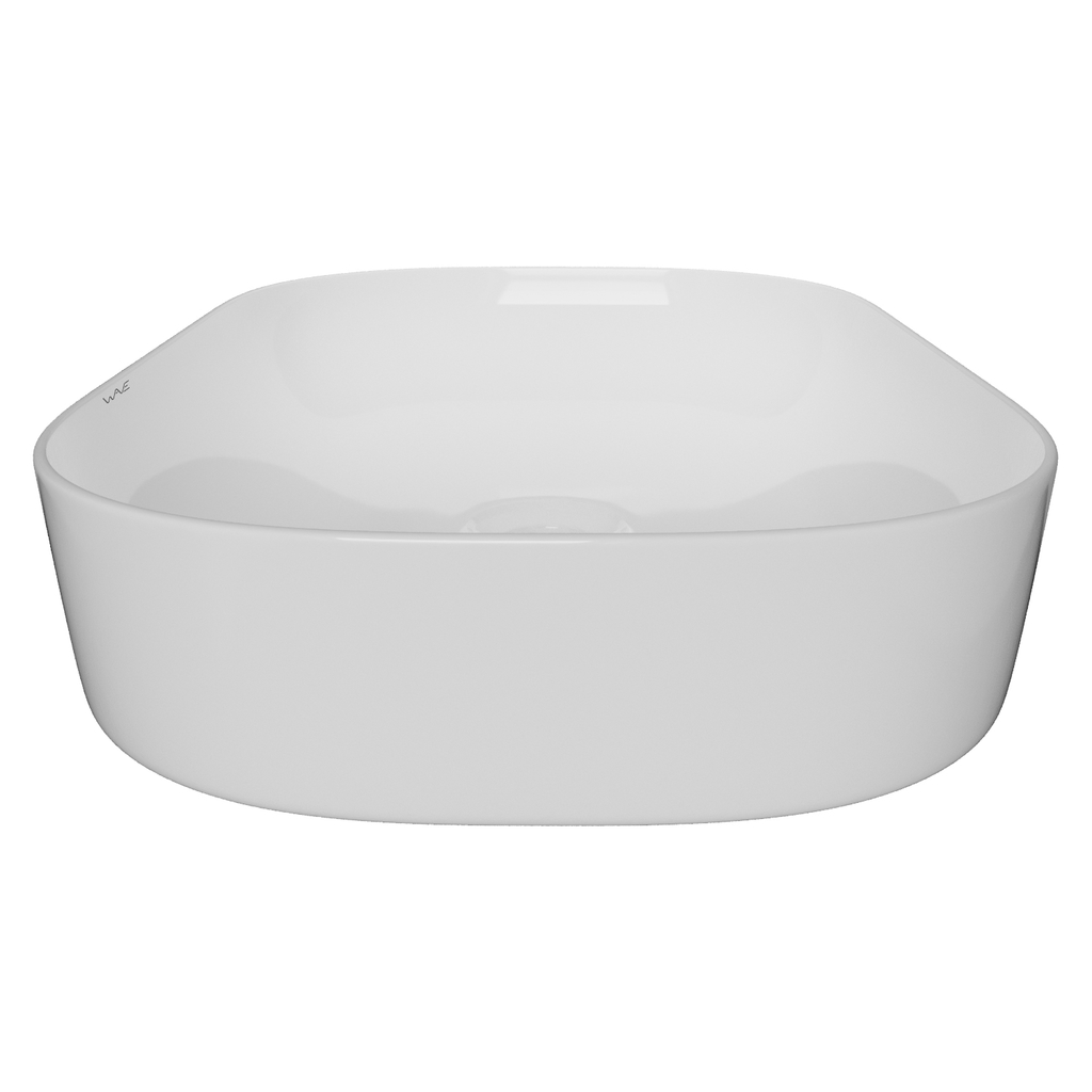 Раковина накладная на столешницу WAVE Slim 610*400*145 ш*г*в без перелива,белый,прямоуг