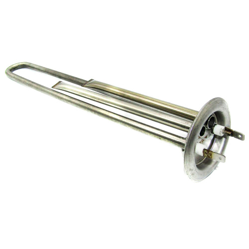 Тэн 1,3кВт RF64, нерж. , M4 под анод, дл. 250 мм для плоского водонагревателя КИТАЙ, 1/