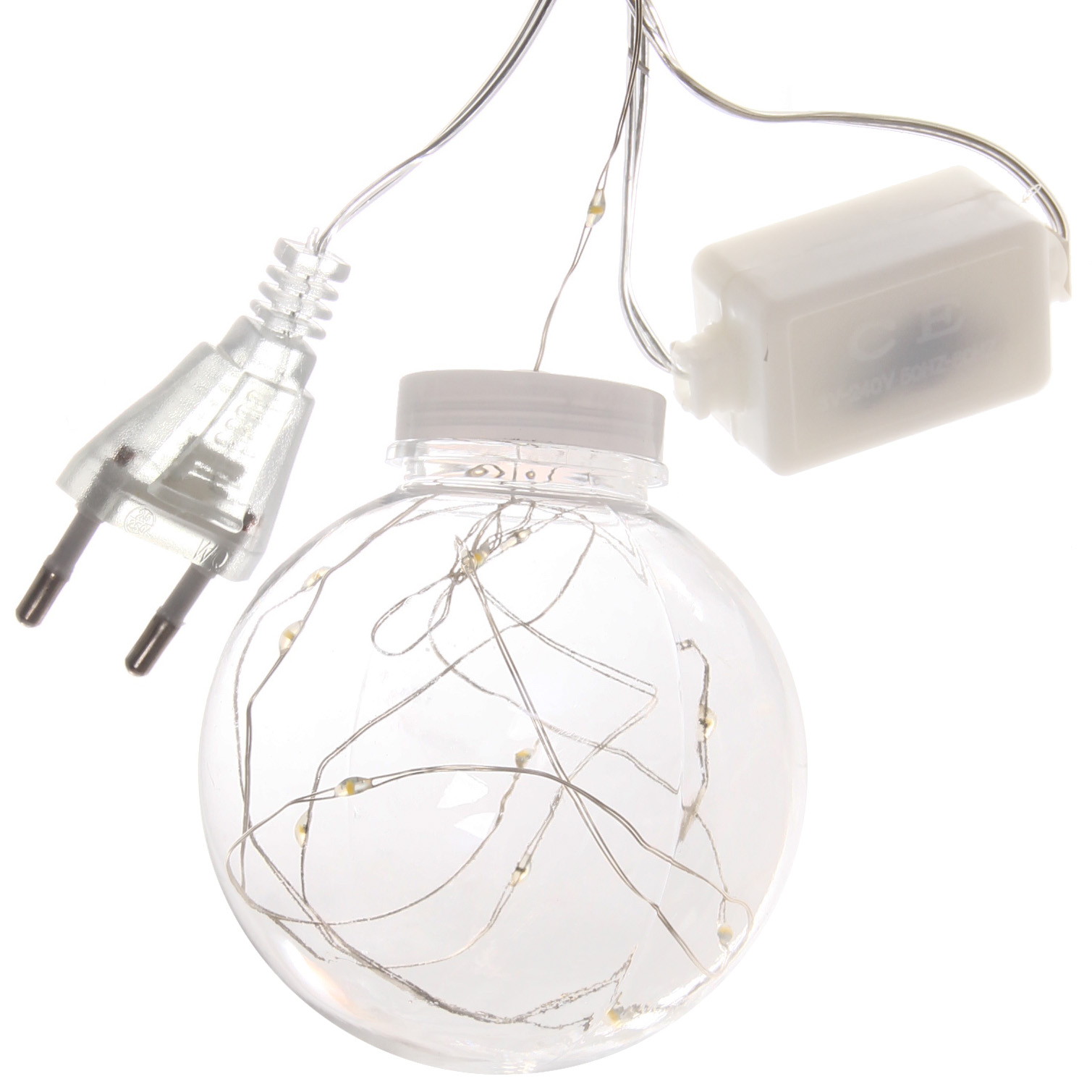 Гирлянда для дома БАХРОМА "Шар" ш2,5 м* в0,5/0,8м 200 ламп LED, d-8 см, 1 реж, IP-20, Мультицвет