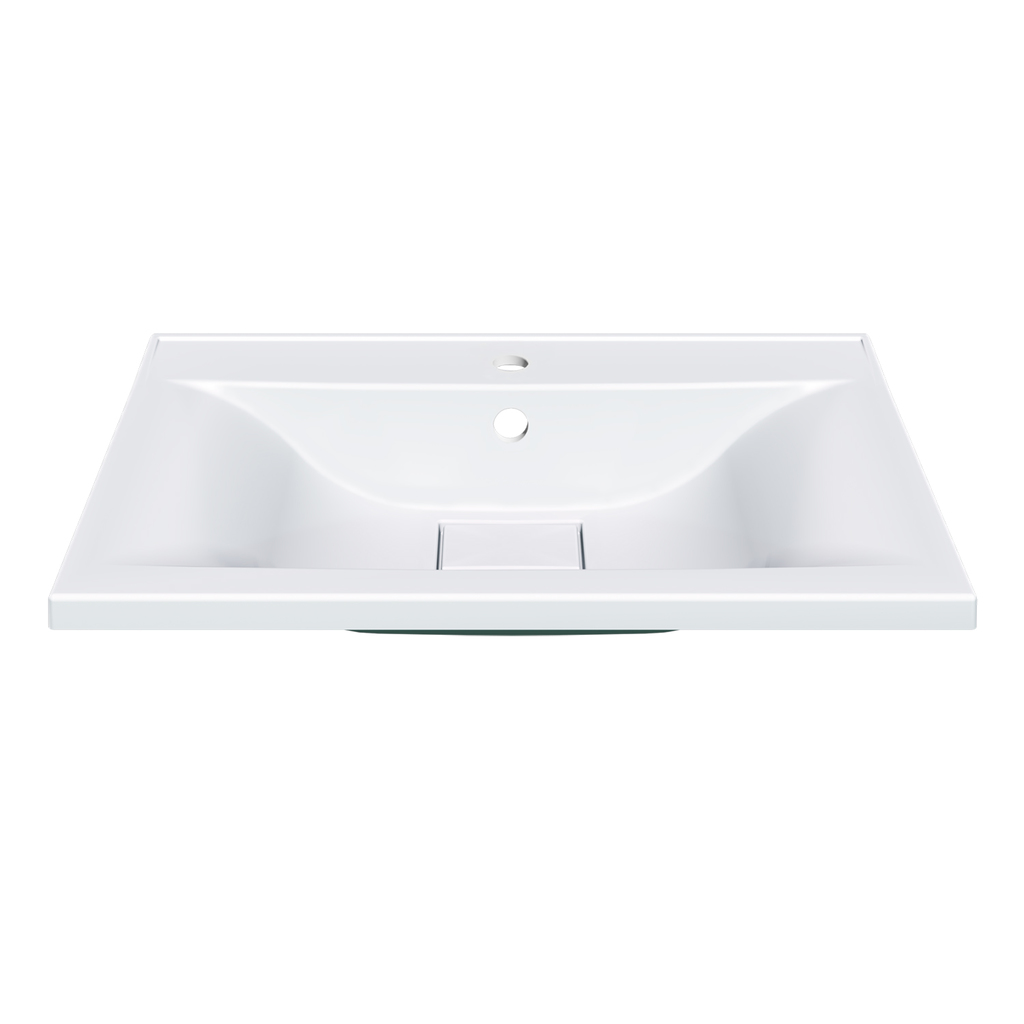 Раковина накладная, НЕЛЛИ-75, белый, MIXLINE