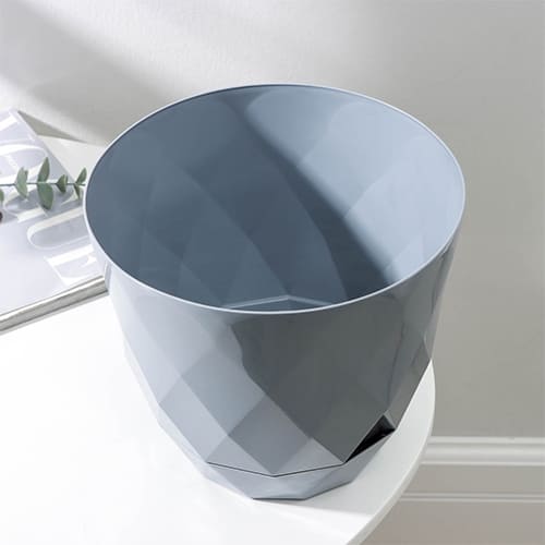 Горшок для цветов LAUREL D220 мм, 4,5 л с поддном, серый, SVIP, 1/10