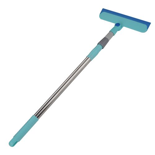 Окномойка телескопическая ручка 90см, резинка 22см, насадка фибровая губка, 1/120