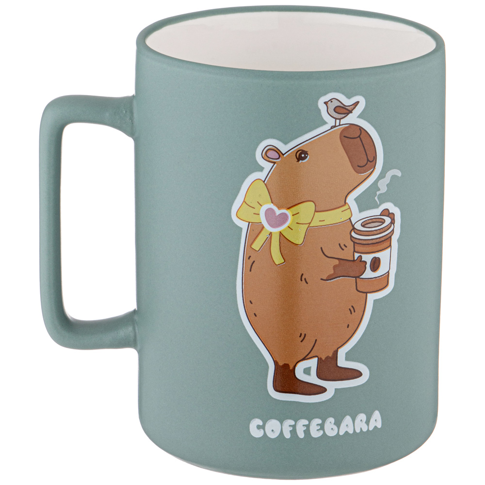 КРУЖКА LEFARD, CAPYBARA+COFFEE, 400МЛ