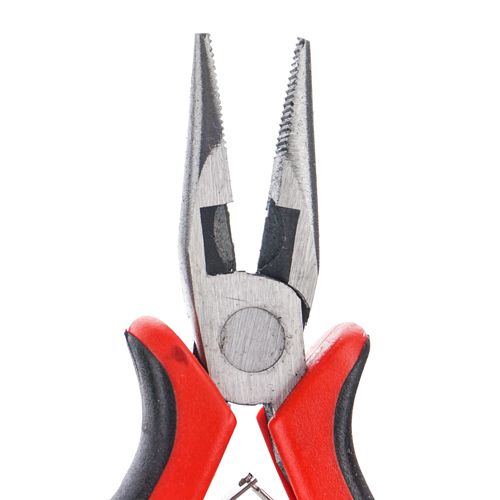 Тонкогубцы мини 125 мм прямые с двуцветн. руч, 2/24/240