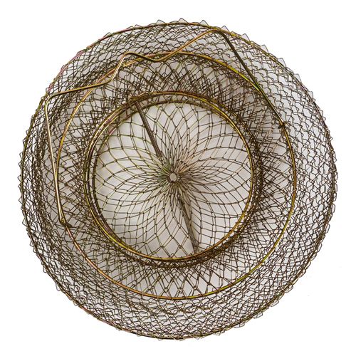 Садок рыболовный складной d30 стальной, 1/50