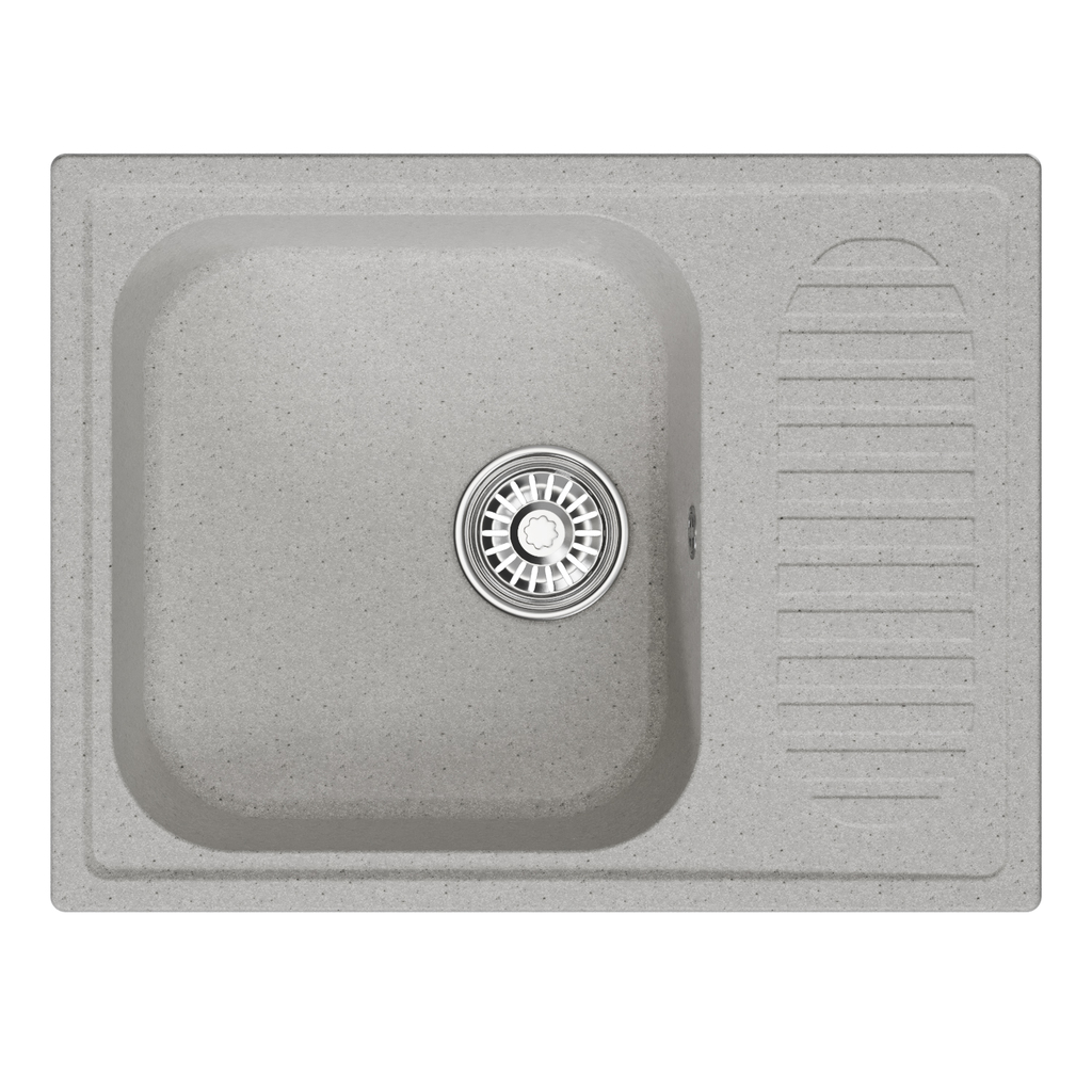 Мойка ML-GM18 с крылом, серая, 310, 640*490*190мм NEW