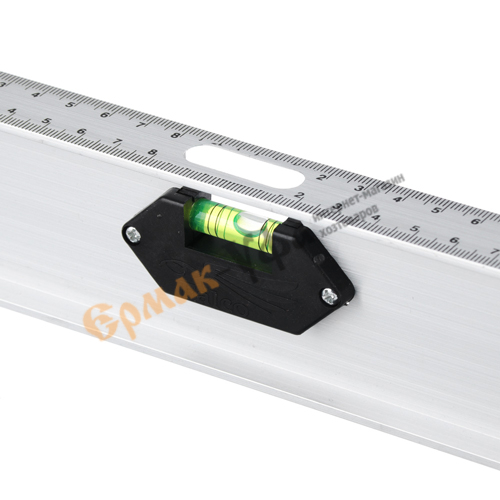 Уровень 1000мм РЕЛЬС эконом, толщ метал 0,5мм, 1/60