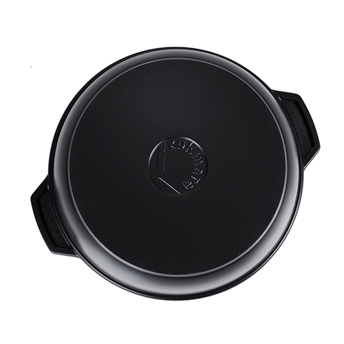 Кастрюля жаровня 4. 0 л, со стеклянной крышкой ж44а KUKMARA, 1/4