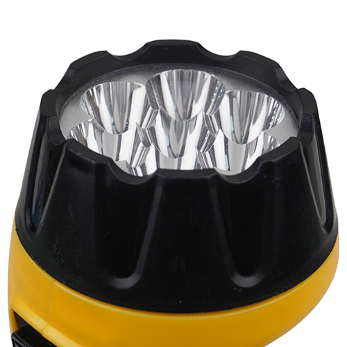 Фонарь аккумуляторный 7LED, светодиодный, USB, 1/50/100