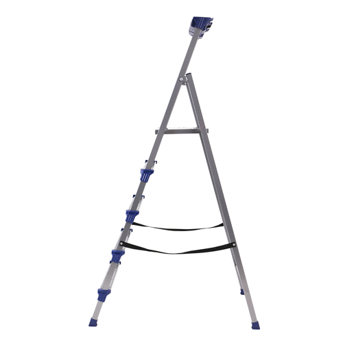 Стремянка стальн. 5 ступ. высота до платформы 107см, широкие металл. , НИКА, Россия, 1/1