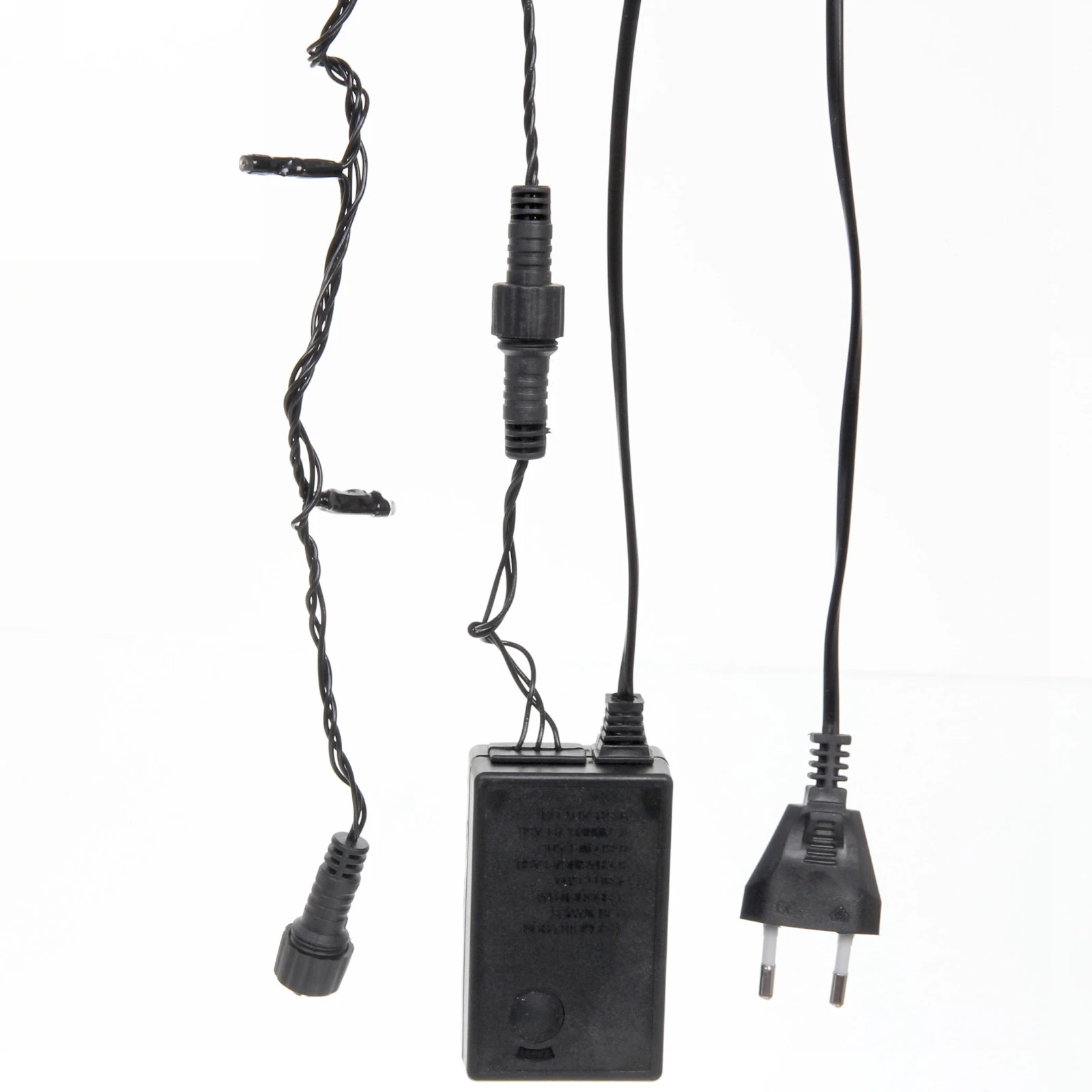 Гирлянда для улицы 11м 120 ламп LED чёрный провод, 8 реж, IP-54, Розовый (возможность соединения)