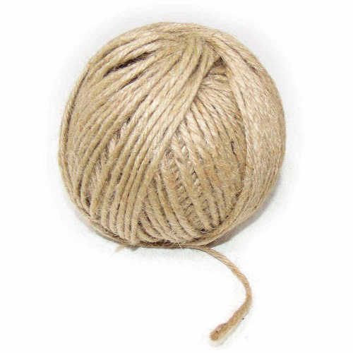 Шпагат джутовый 60м, 5-ниточный, 2800 текс, 30 кгс// СИБРТЕХ//Россия, 5/60