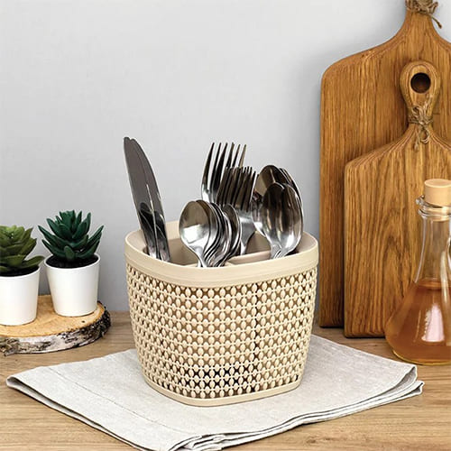 Сушилка для столовых приборов IDEA ПИРУЛА М 1168, латте